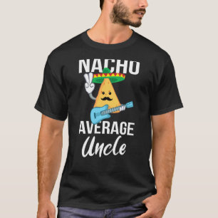 Camiseta Nacho Média Tio Engraçado Taco Terça-Feira Homens