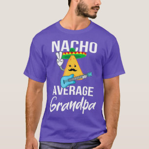 Camiseta Nacho Média vovô Funny Taco Terça-Feira Homens
