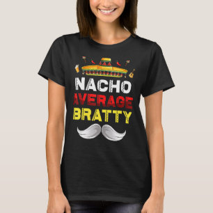 Camiseta Nacho Médio Bratny Cinco De Mayo Mexicano P