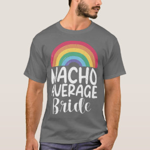 Camiseta Nacho médio Casamento Brito Biseual Lésbica Gay