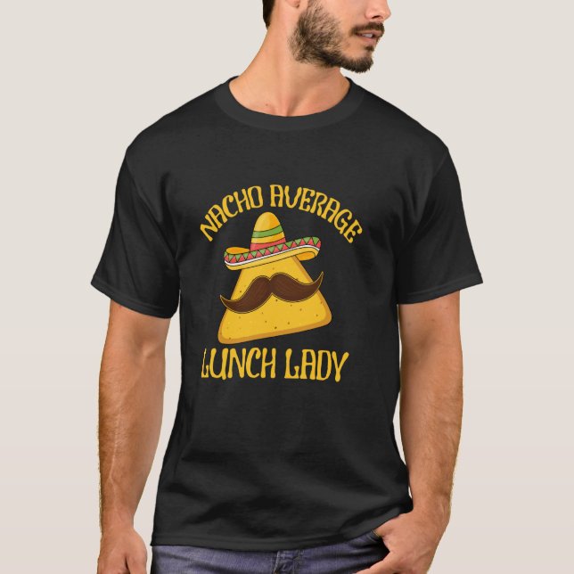 Camiseta Nacho Senhora Almoço Médio Cinco de Maio Engraçado (Frente)