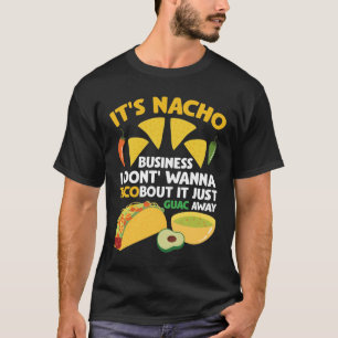 Camiseta Nacho Taco Guacamole Dip Fast Comida Cinco de Mayo