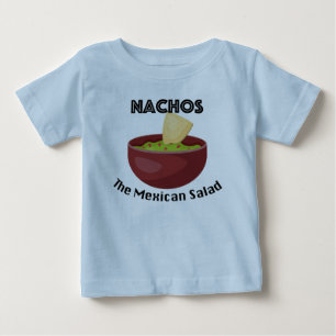 Camiseta Nachos, The Mexican Salad - Baby Fine Jersey Camis