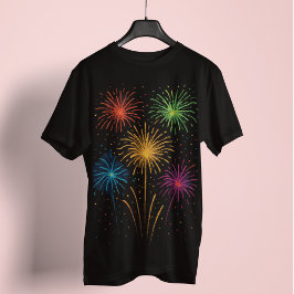 Camiseta Nachtfeuerwerk Farbrausch