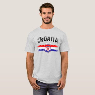 Camiseta Nacional - Camiseta-T Croácia