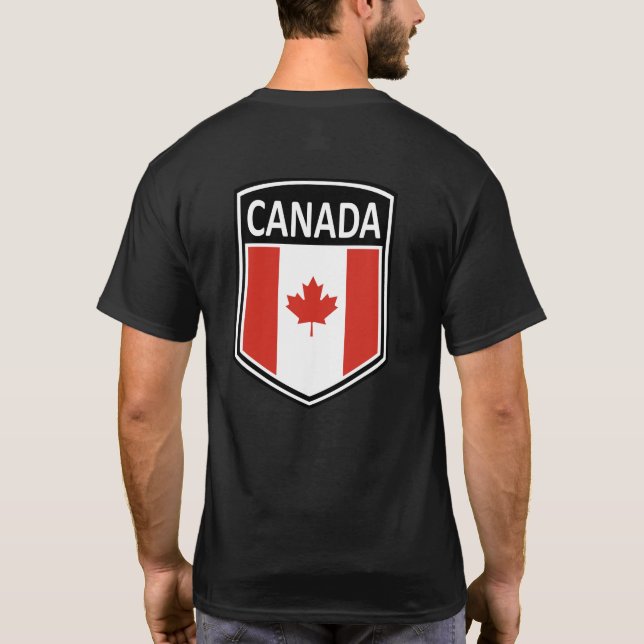 Camiseta Nacional - Canadá (Verso)