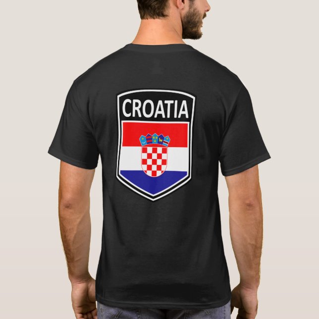 Camiseta Nacional - Croácia (Verso)