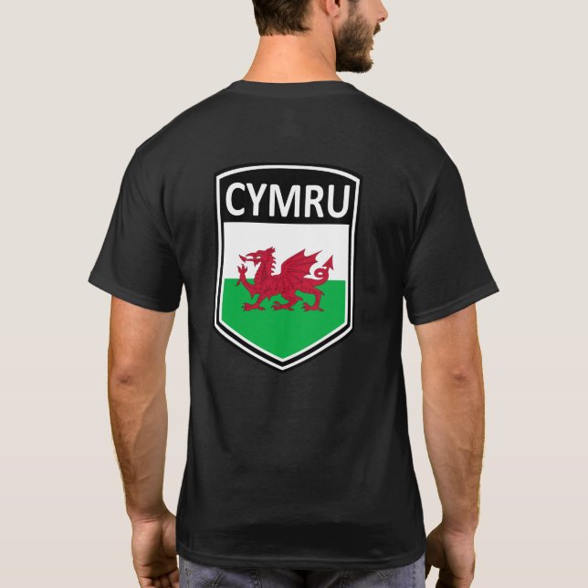 Camiseta Nacional - Cymru (Verso)