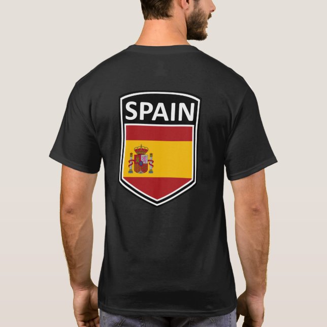 Camiseta Nacional - Espanha (Verso)