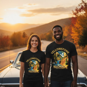 Camiseta Nacional Park Retro Bison