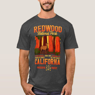 Camiseta Nacional Park Tee California Bear Redwood