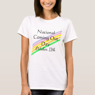 Camiseta Nacional que vem para fora dia o 11 de outubro