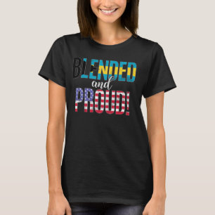 Camiseta Nacionalidade Mistura E Orgulhosa Meio Bahamiano M