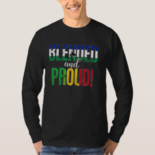 Camiseta Nacionalidade Misturada E Orgulhosa, Meio Bur Mali