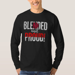 Camiseta Nacionalidade Misturada E Orgulhosa Metade Japones