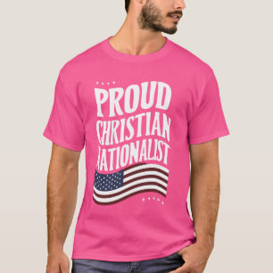 Camiseta Nacionalista Cristão Orgulhoso