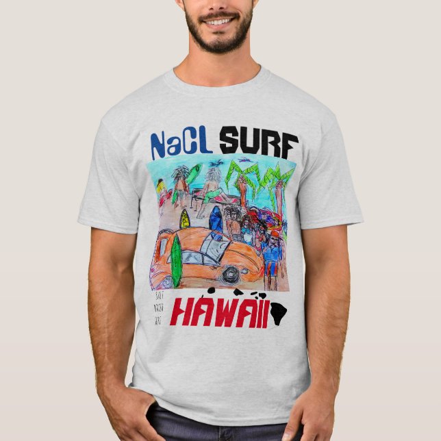 Camiseta NaCL HAWAII SURFE (Frente)