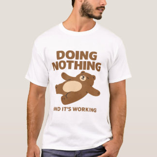 CAMISETA NADA A FAZER