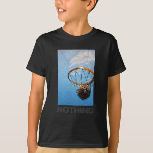 Camiseta Nada além de Net Basbol Minimalista Hoop Sky Des