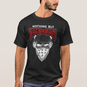 Camiseta Nada além de Rock and Roll I Retro Rock Symbol I R