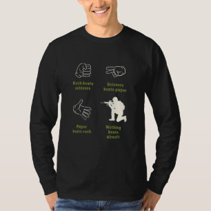 Camiseta Nada Bate Na Airsoft Sports Activity Airsoft