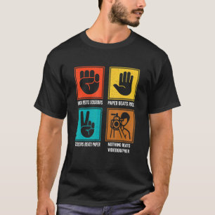 Camiseta Nada bate o vídeo-ografista Legal Cinemato Cinemat