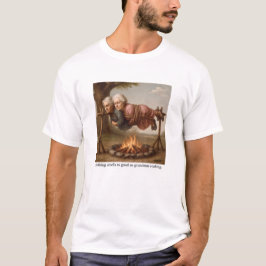 Camiseta Nada cheira tão bem quanto a comida da vovó.