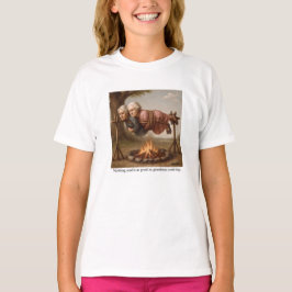 Camiseta Nada cheira tão bem quanto a comida da vovó.