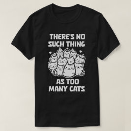 Camiseta Nada como muitos gatos