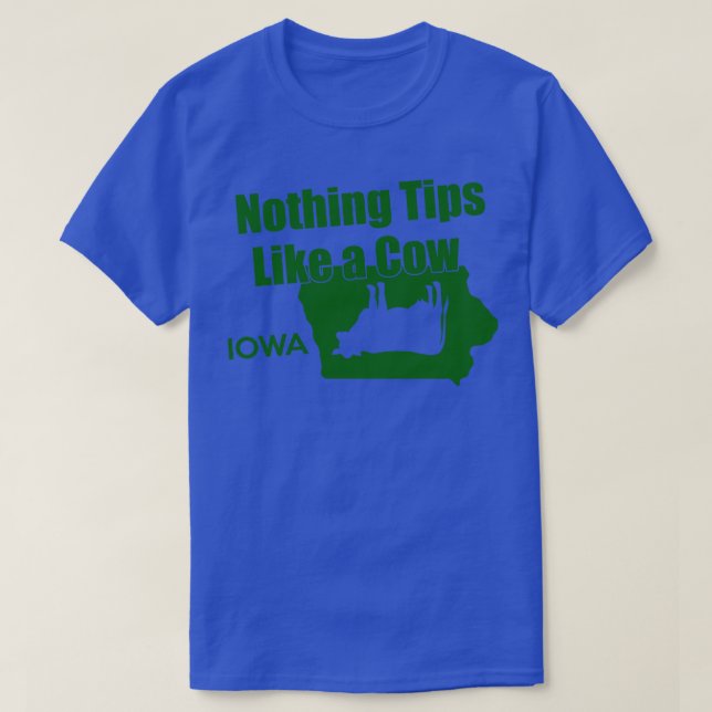 Camiseta Nada como uma vaca (Frente do Design)