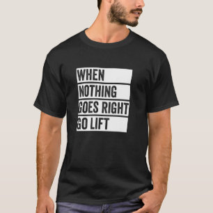 Camiseta Nada Dá Certo - Citação de Músculo, Legenda de Mus