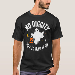 Camiseta Nada De Diggutis Para Apanhá-Lo No Dia das Bruxas 