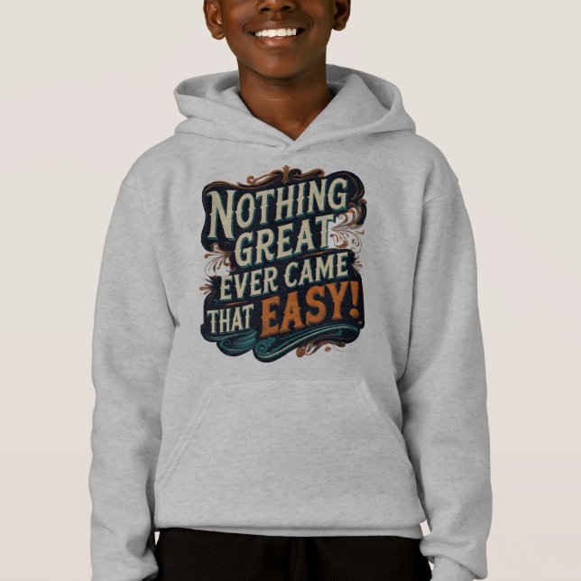 Camiseta Nada De Excelente Chegou Tão Fácil. (Frente)