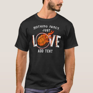 Camiseta Nada de Rico, apenas adoro o treinador de basquete