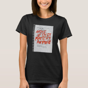 Camiseta Nada Disso Já É - Vinheta De Matemática