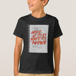 Camiseta Nada Disso Já É - Vinheta De Matemática