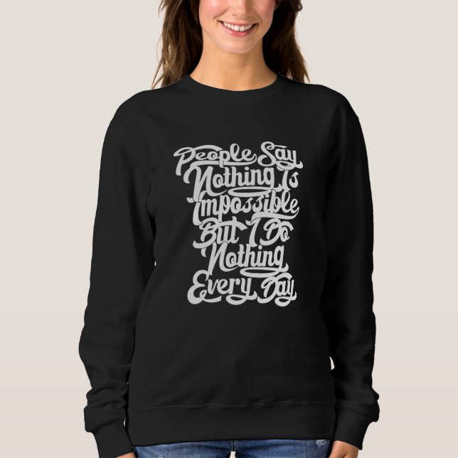 Camiseta Nada é impossível (Frente)