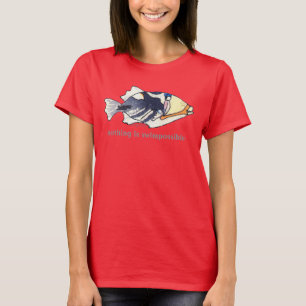 Camiseta Nada é impossível no Peixe Humuhumunukunukuapua