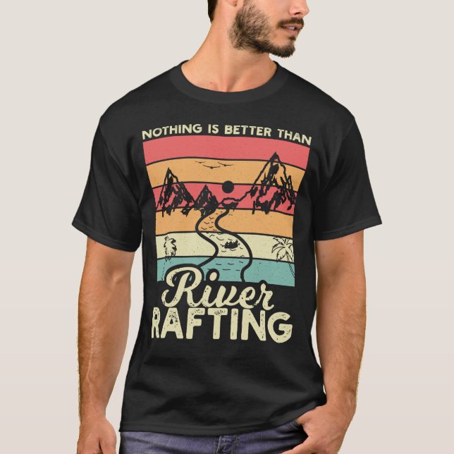 Camiseta Nada é melhor do que rafting no rio (Frente)