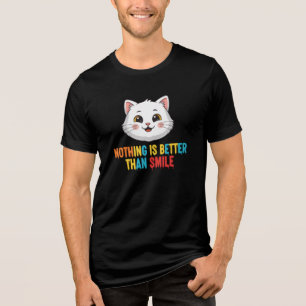 Camiseta Nada é melhor do que sorrir