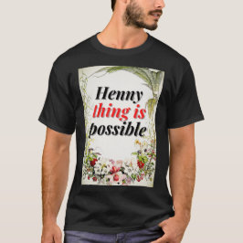 Camiseta Nada é possível