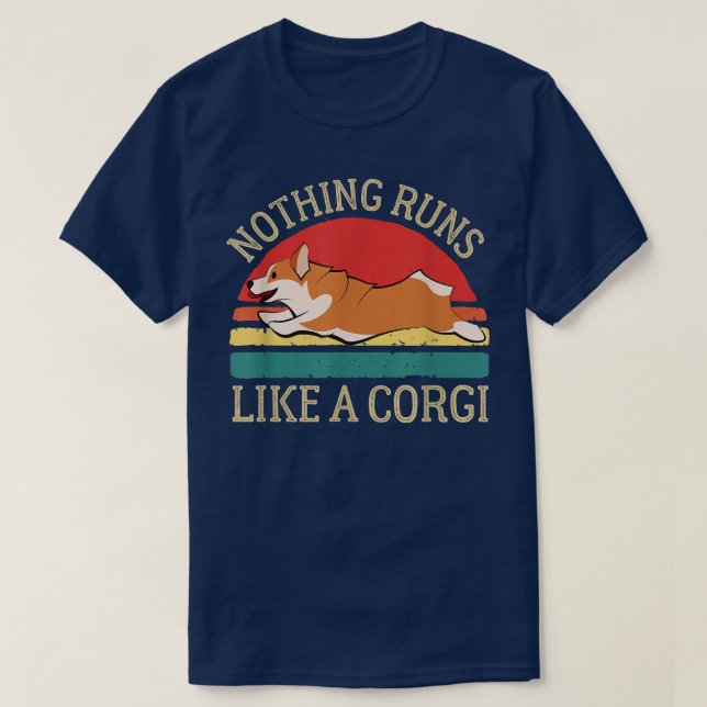 Camiseta Nada Engraçado Funciona Como Um Cão-De-Fome-De-Cor (Frente do Design)