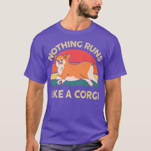 Camiseta Nada Engraçado Funciona Como Um Corgi Vintage Pemb