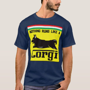 Camiseta Nada Funciona Como Um Corgi Engraçado Corgi989