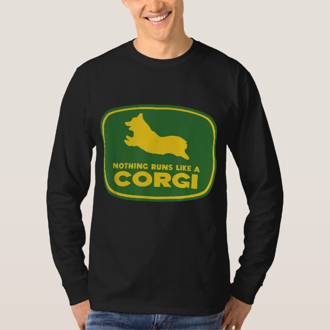 Camiseta Nada Funciona Como Um Corgi - Um Fabuloso Propriet (Frente)