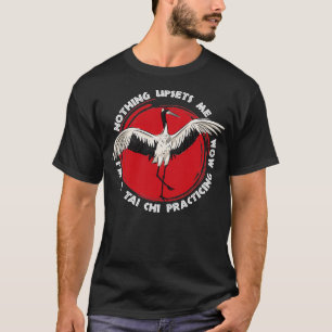 Camiseta Nada Incomoda Um Tai Chi Praticando A Mãe Marcial