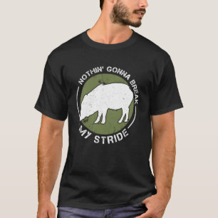 Camiseta Nada Irá Quebrar Minha Pedra Peccary Javelina Hunt