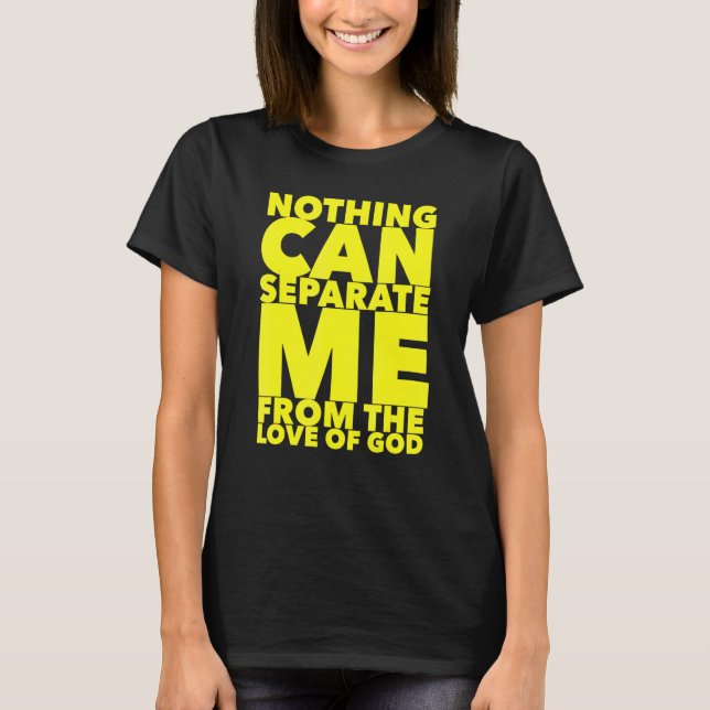 Camiseta Nada Mais Triste Pode Me Separar Do Amor (Frente)