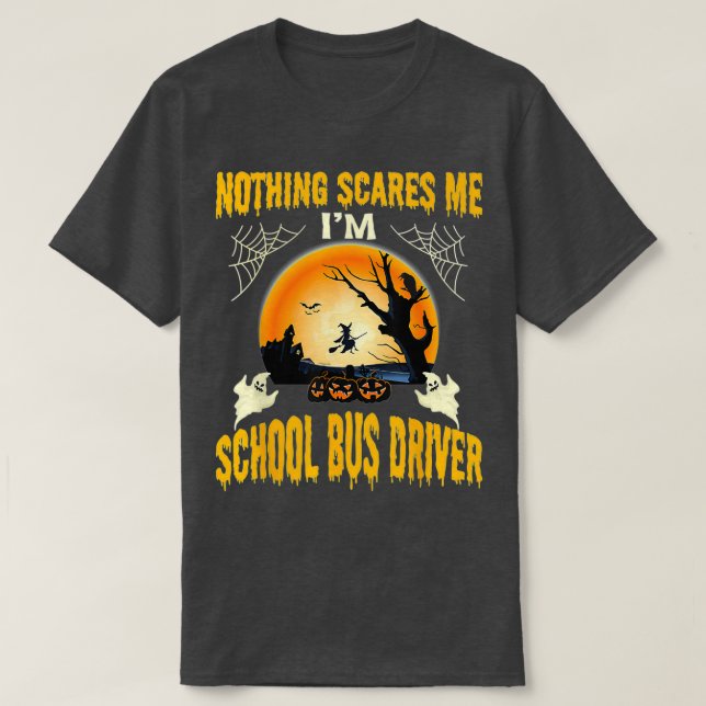 Camiseta Nada me assusta (Frente do Design)