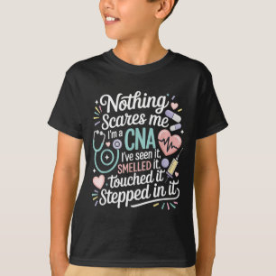 Camiseta Nada Me Assusta Sou Um Cna Já Vi Tudo